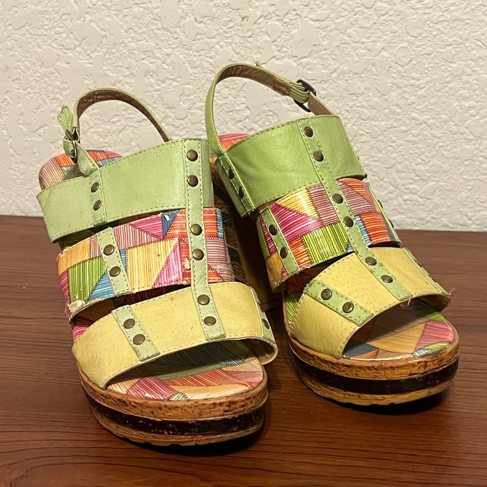 Colorful Strappy Women's Sandals